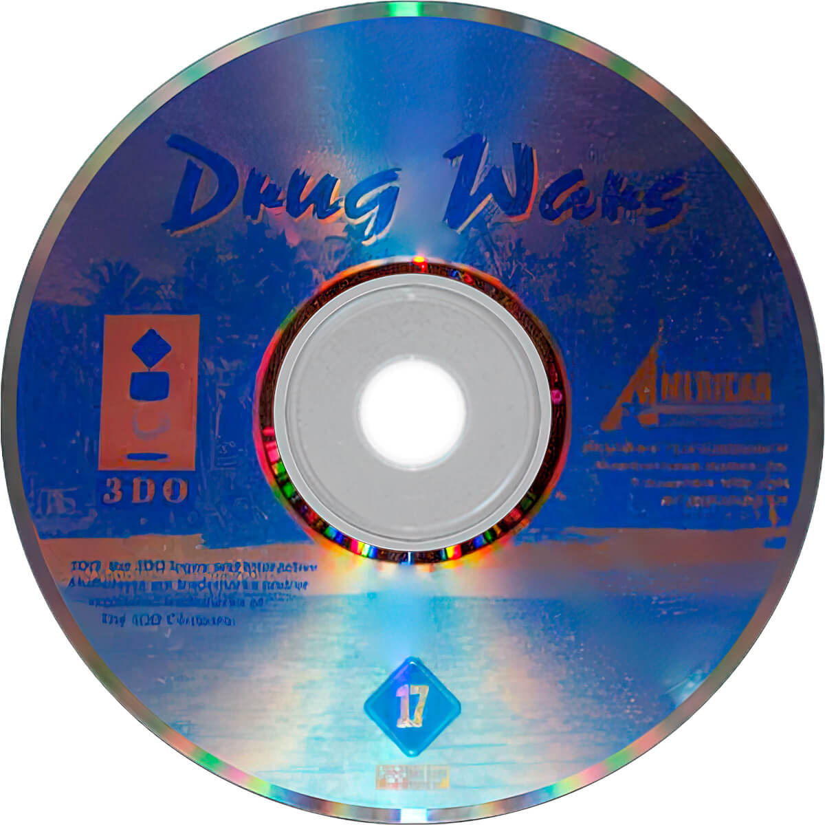 Лицензионный диск Drug Wars для 3DO